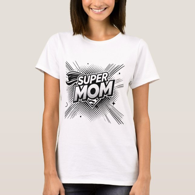 Toppen Mamma T-Shirt (Framsida)