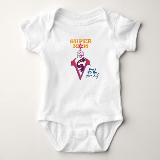toppen mamma t shirt (Framsida)