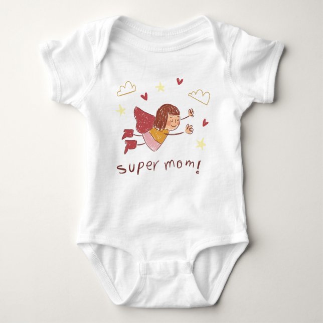 toppen mamma t shirt (Framsida)