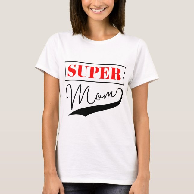 Toppen Mamma T Shirt (Framsida)
