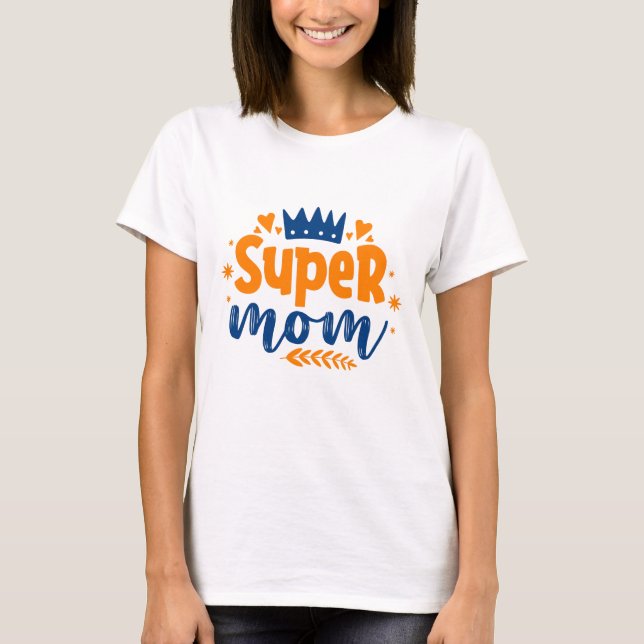 Toppen Mamma T Shirt (Framsida)