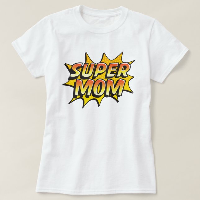 Toppen Mamma T Shirt (Design framsida)