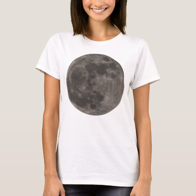 Toppen Måne - Celestial Magic & Cosmic Vibes T Shirt (Framsida)