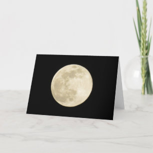 Toppen Måne eller Full Moon Kort