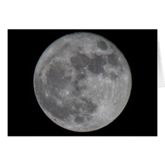 Toppen Måne Hälsningskort