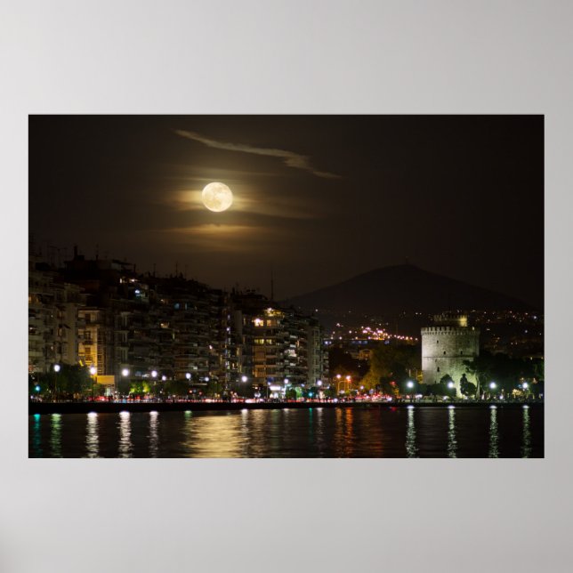 Toppen Måne Stigning Poster (Framsidan)