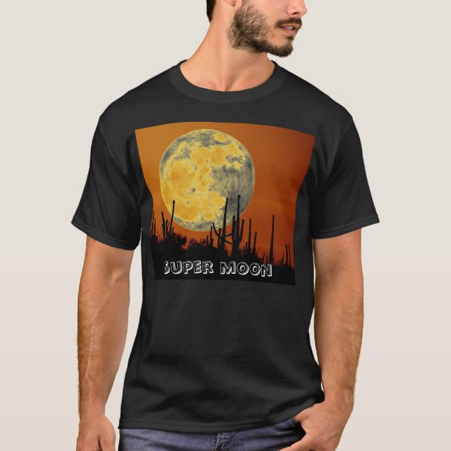 toppen måne tee shirt (Framsida)