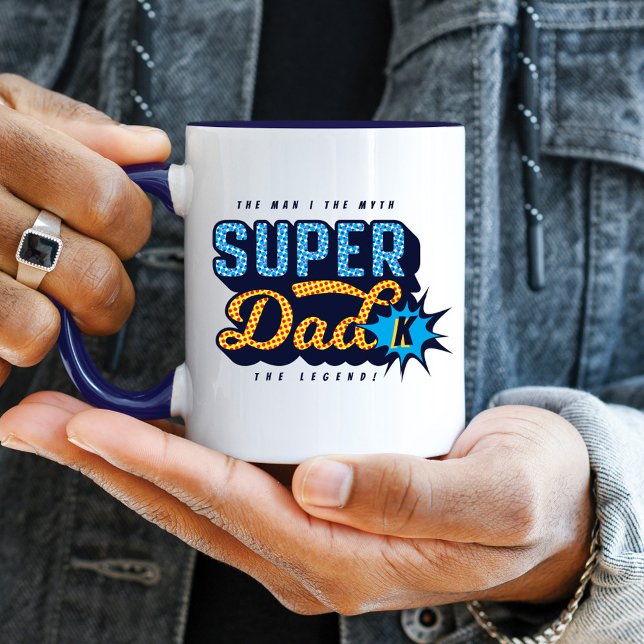 Toppen, mannen, myten om den ledande superhjälten mugg (Skapare uppladdad)