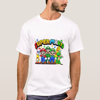 Toppen Mario Shirts - Coola Tees för barn & Vuxnas T Shirt