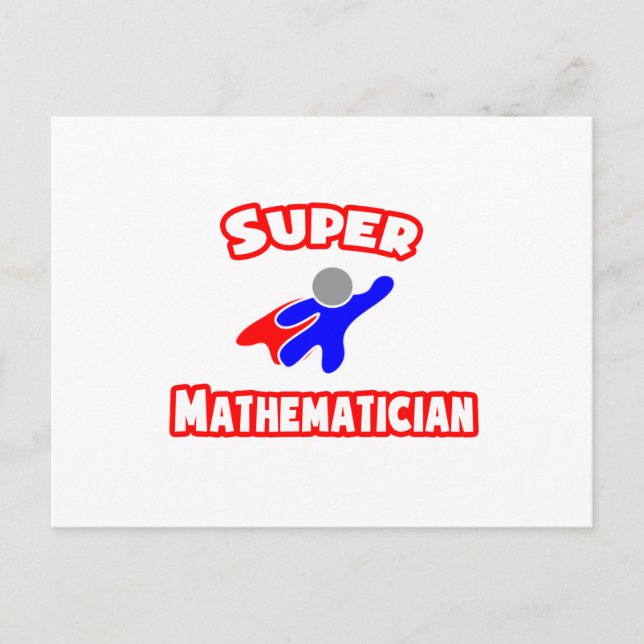 Toppen matematiker vykort (Framsida)