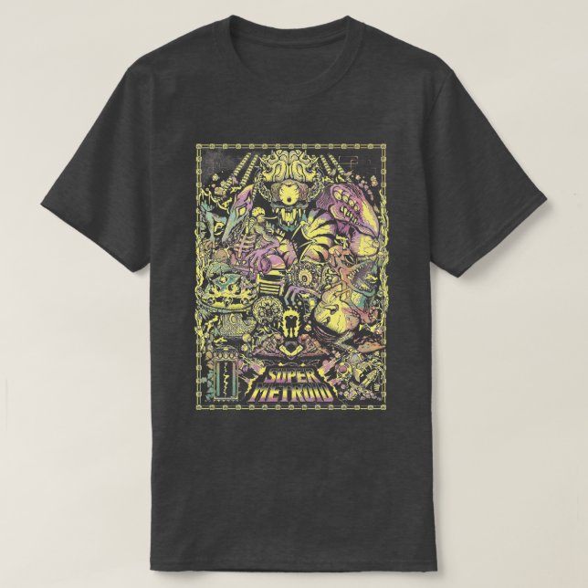 Toppen Metroid äldre typ A T Shirt (Design framsida)