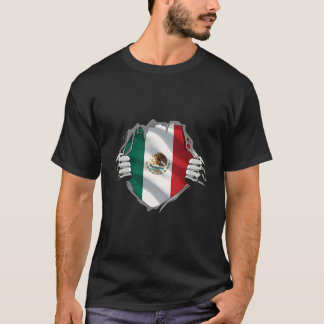 Toppen mexikanska kulturarvet Proud Mexico Roots F T Shirt