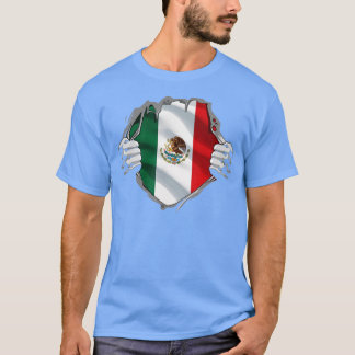 Toppen mexikanska kulturarvet Proud Mexico Roots F T Shirt