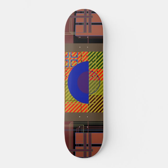 Toppen Mini Skateboard Bräda 18,5 Cm (Framsida)