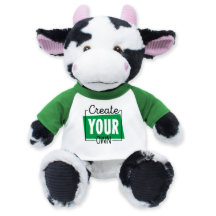 Toppen Mjukt Cute Push Cow-Mjukisdjur