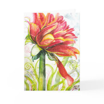 Toppen Model Greeting Card
