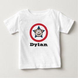 Toppen Monkey Gerber Cotton Shorr-leased Vest T-shirt