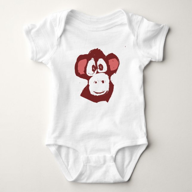 Toppen Monkey T Shirt (Framsida)