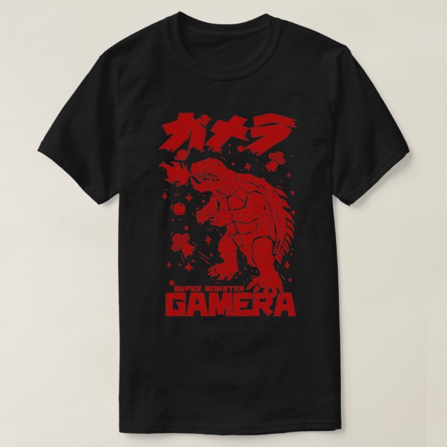 toppen monstergamera t shirt (Design framsida)