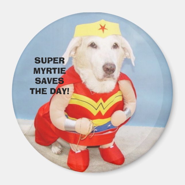 TOPPEN MYRTIE SPARAR DAGEN! MAGNET (Framsidan)