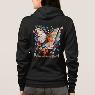Toppen Natural Soul: Butterfly Garden Art T Shirt