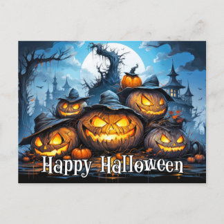Toppen Nefarious Mad Pumpkins | HAPPY HALLOWEEN Vykort