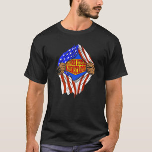 Toppen Network Systems Administrator Hero-jobb T Shirt