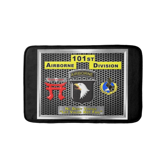 Toppen New Design-101st Airborne Division Badrumsmatta (Framsidan)