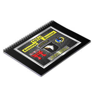 Toppen New Design of 101st Airborne Division Anteckningsbok