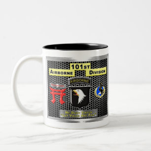 Toppen New Design of 101st Airborne Division Två-Tonad Mugg