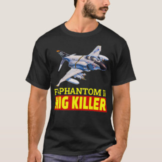 Toppen nice F4 Phantom II-kombattant jet Den Under T Shirt