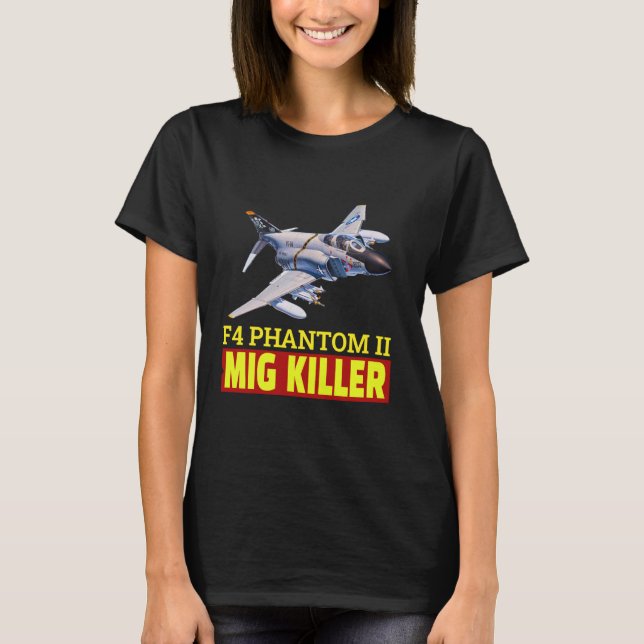 Toppen nice F-4 Phantom II-kombattant jet, Underba T Shirt (Framsida)