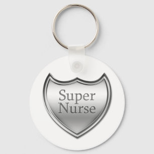 Toppen Nurse Emblem Nyckelring