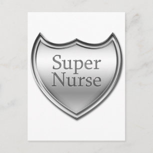 Toppen Nurse Emblem Vykort