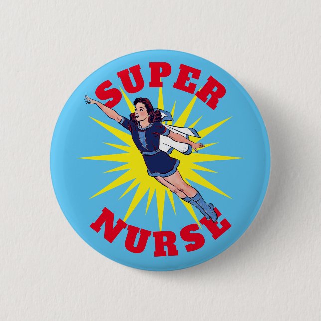 Toppen Nurse Hero Woman-mall Knapp (Framsida)