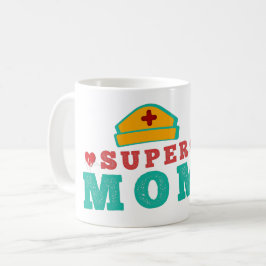 TOPPEN NURSE MAMMA - NURSING MORS DAG KAFFEMUGG
