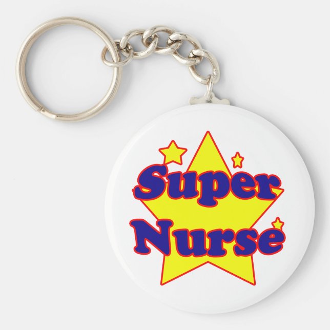 Toppen Nurse Nyckelring (Framsidan)