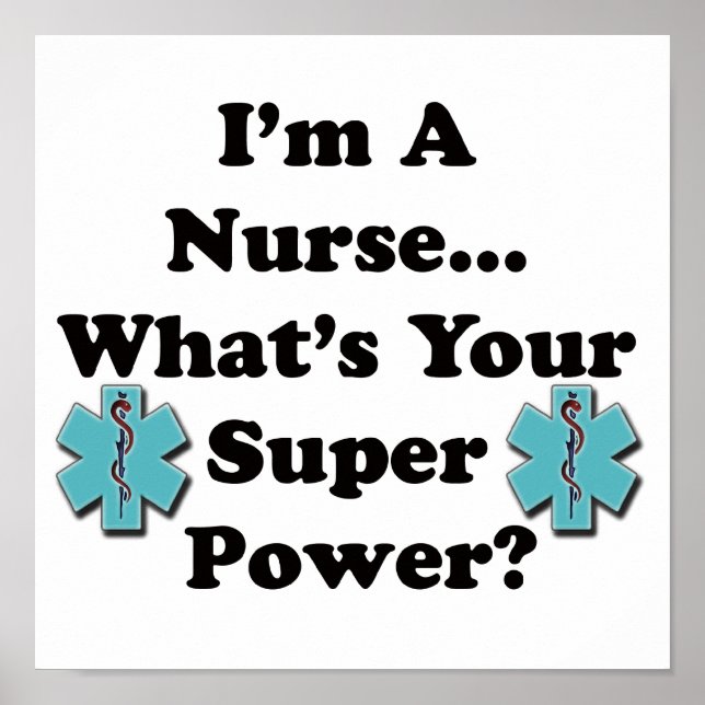 Toppen Nurse Poster (Framsidan)