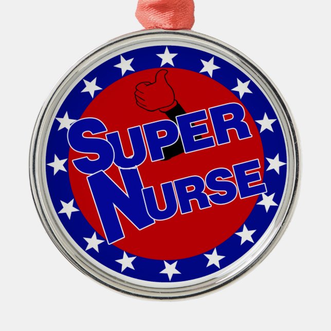 TOPPEN NURSE THUMBS UP CHRISTMAS ORNAMENT (Framsidan)