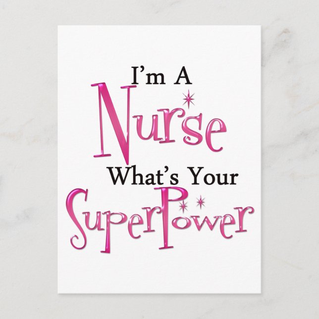 Toppen Nurse Vykort (Framsida)