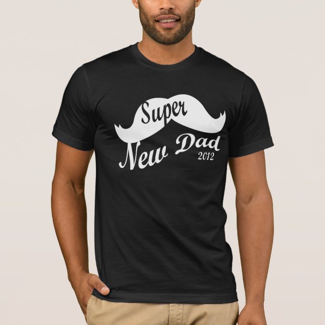 Toppen ny pappa t-shirt (Framsida)