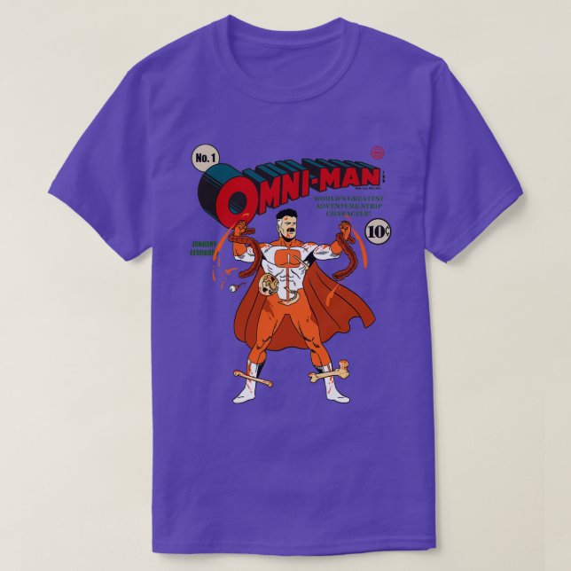 Toppen OmniMan T Shirt (Design framsida)