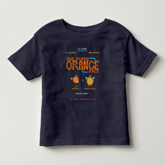 Toppen orange T-tröja för Salemarinsmåbarn Tee Shirt