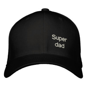 Toppen pappa broderad keps
