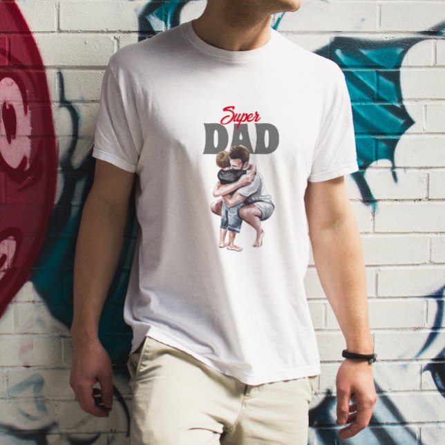 TOPPEN PAPPA | Far & Son, Fars dag T-Shirt (Skapare uppladdad)