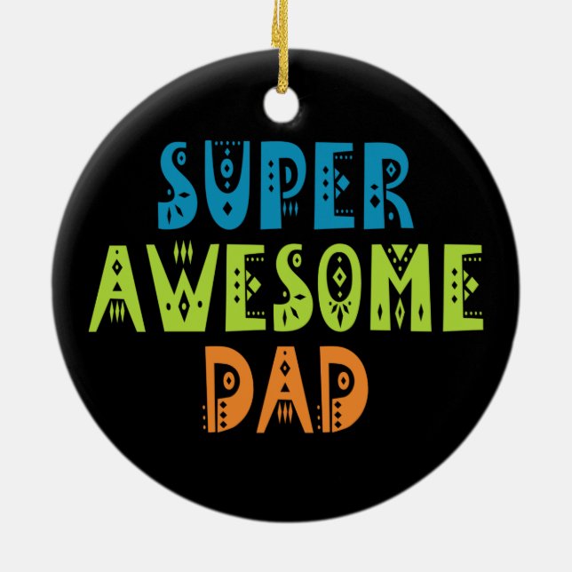 Toppen Pappa Fars dag | Ornament (Baksidan)