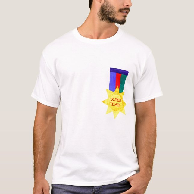"Toppen Pappa" Fars dag T-shirt (Framsida)