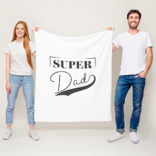 Toppen Pappa Fleecefilt