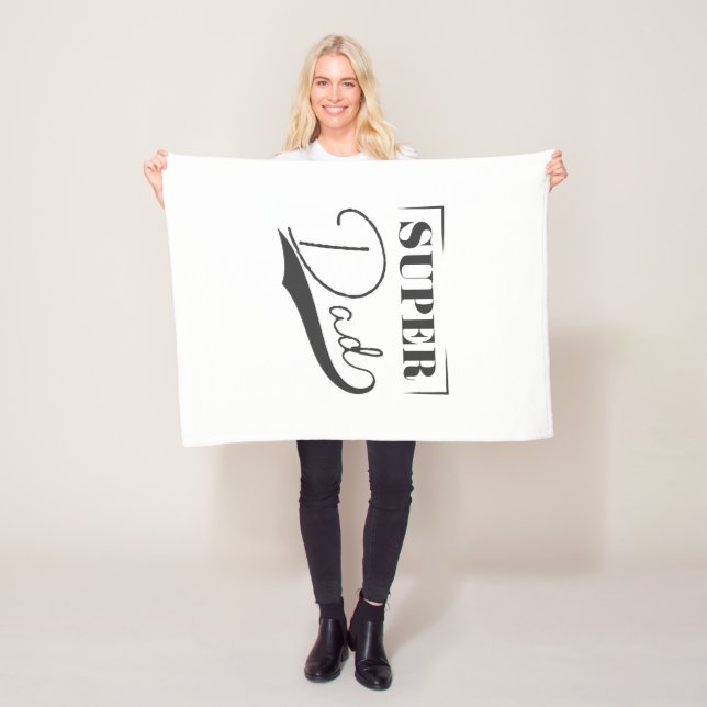 Toppen Pappa Fleecefilt (På plats)