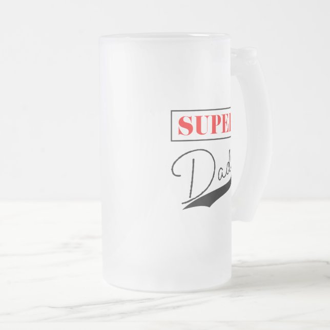 Toppen Pappa Frostat Ölglas (Framsida höger)